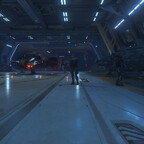 Idris on Mission - hangar view