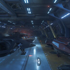 Idris on Mission - hangar view