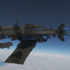 Idris on Mission - Fighter landing